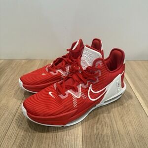 Size 13 - Nike LeBron Witness 6 TB University Red Sneakers Shoes Basketball